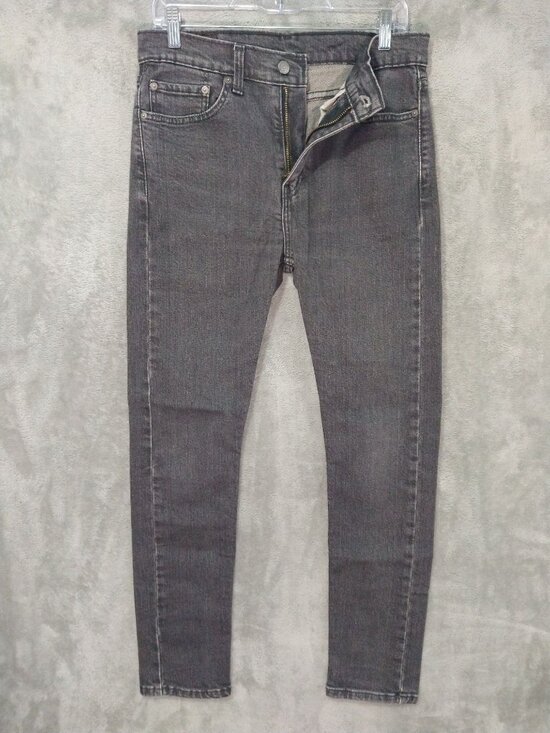 Levi's Other - Levis 510 Jeans Mens 31x32 Gray Denim Super Skinny Straight Dark Wash Stretch